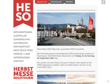 Tablet Screenshot of heso.ch
